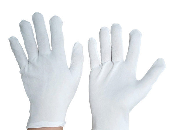 Dust free cloth gloves: the 